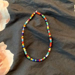 Multi colored necklace